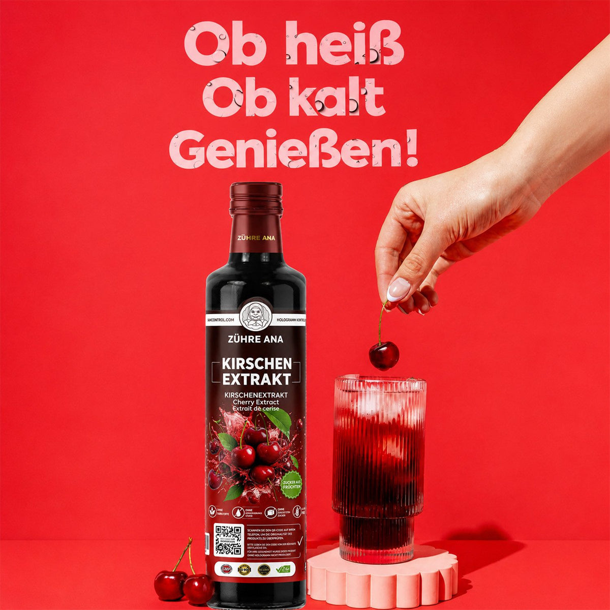 Sour Cherry Extract Syrup 640 g