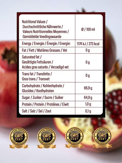 100% Granatapfelsirup 250ml